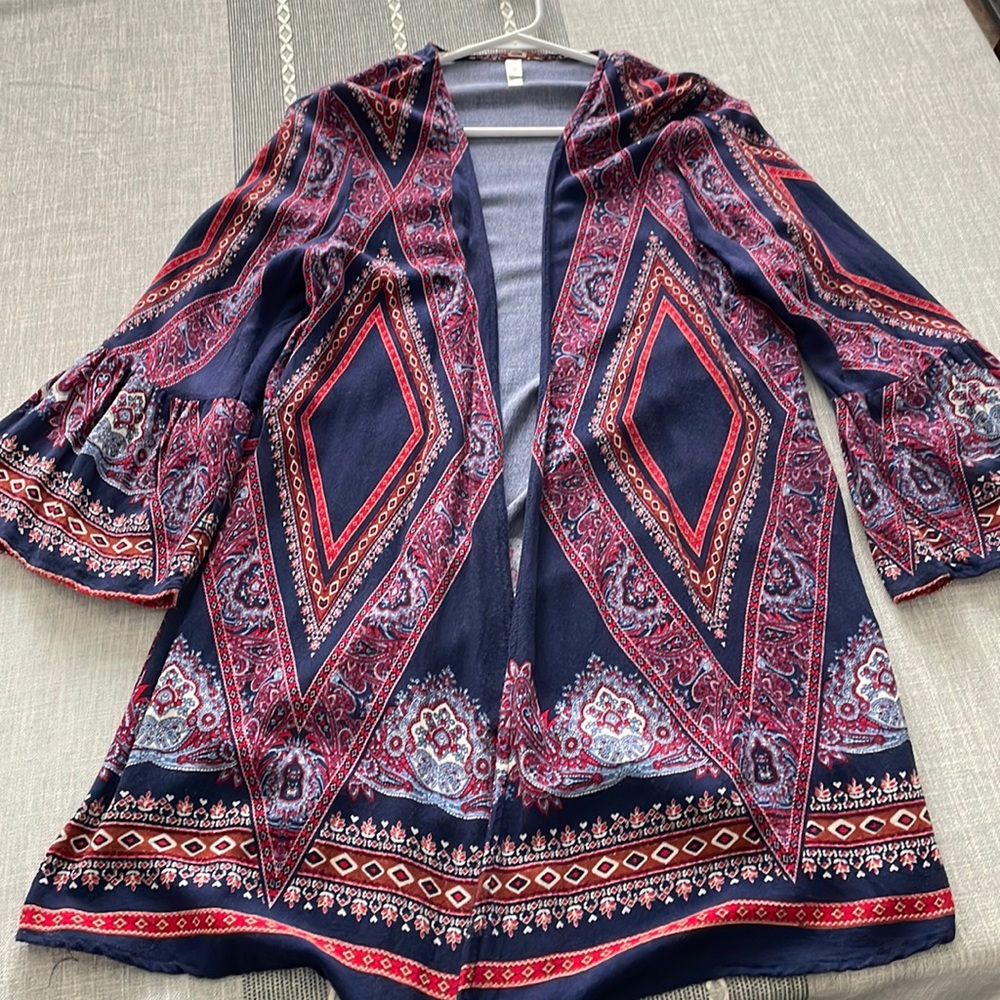 Patterned Kimono